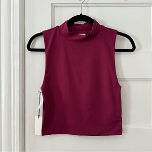 NWT Aritzia Babaton Contour Mockneck Tank